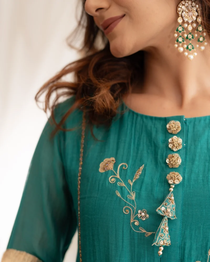 Tara Set in Rama Green