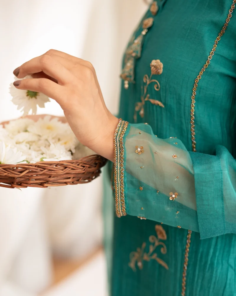 Tara Set in Rama Green