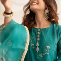 Tara Set in Rama Green