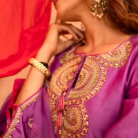 Diya Set in Purple