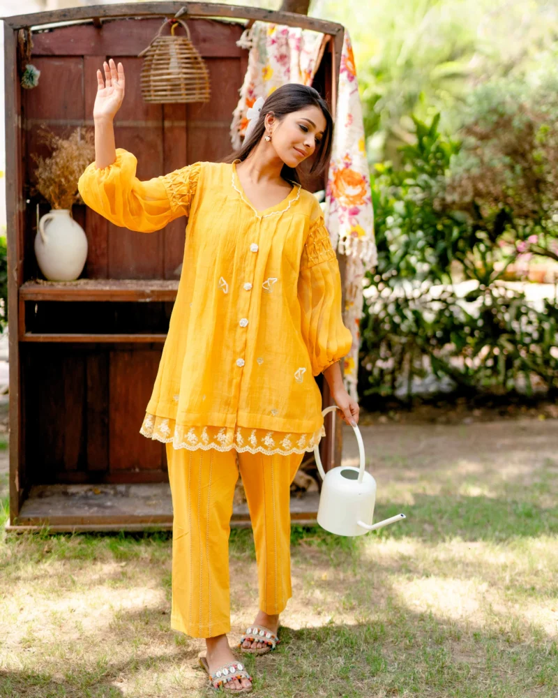Petal Set in Sunset Yellow