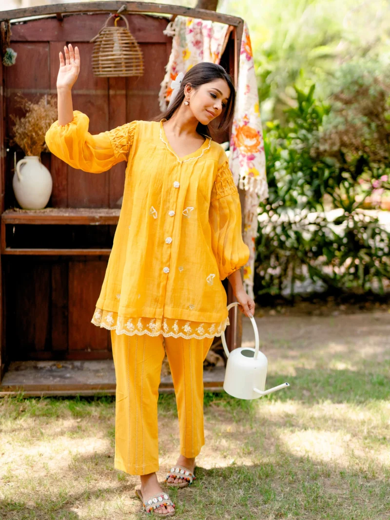 Petal Set in Sunset Yellow