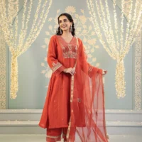 Kamalini Set - Burnt Orange