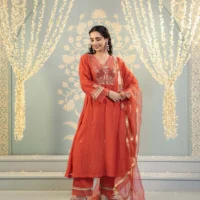 Kamalini Set - Burnt Orange