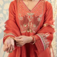 Kamalini Set - Burnt Orange