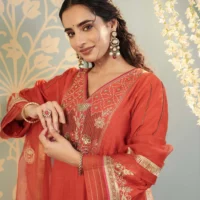 Kamalini Set - Burnt Orange