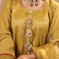 2L1A5824 Neelambar Set - Golden Mustard Pink