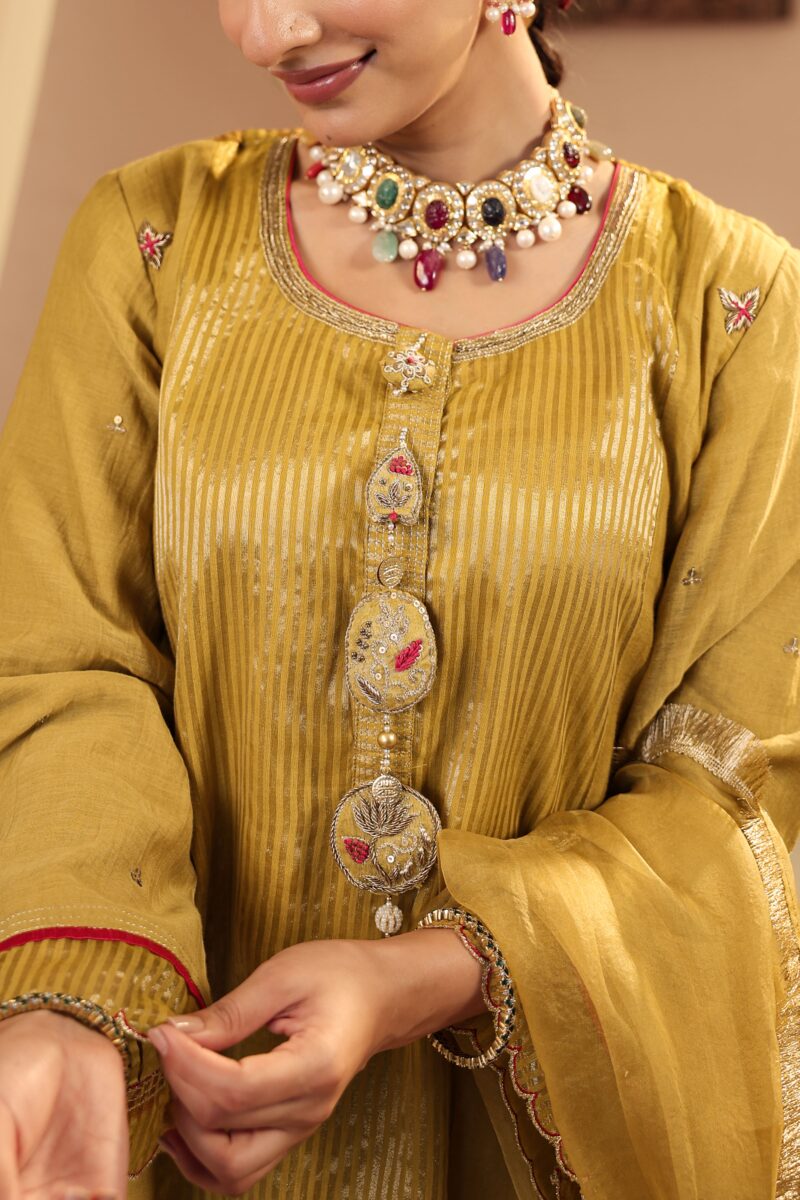 2L1A5824 Neelambar Set - Golden Mustard Pink