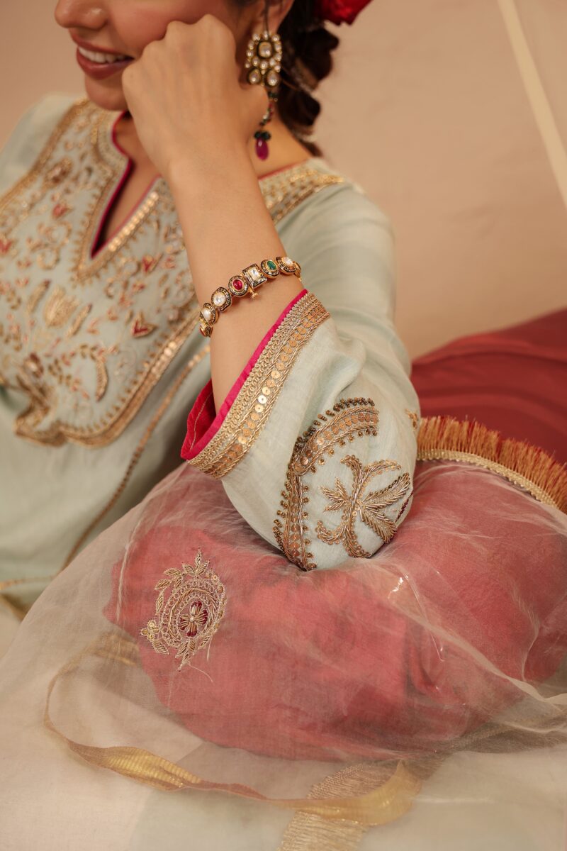 Kumud Set Mint Blue