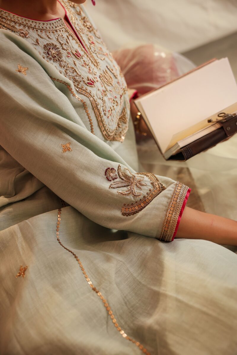 Kumud Set Mint Blue
