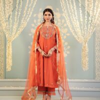 Kumud Set Burnt Orange