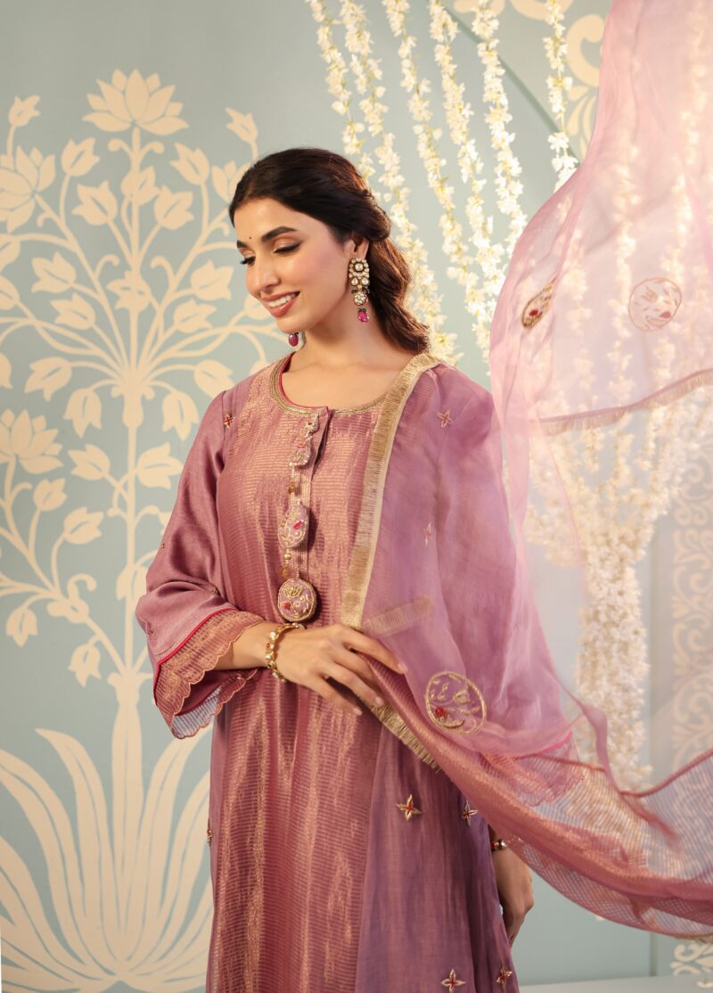 Neelambar Set - Lavender