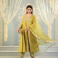 Tarini Set Lime green