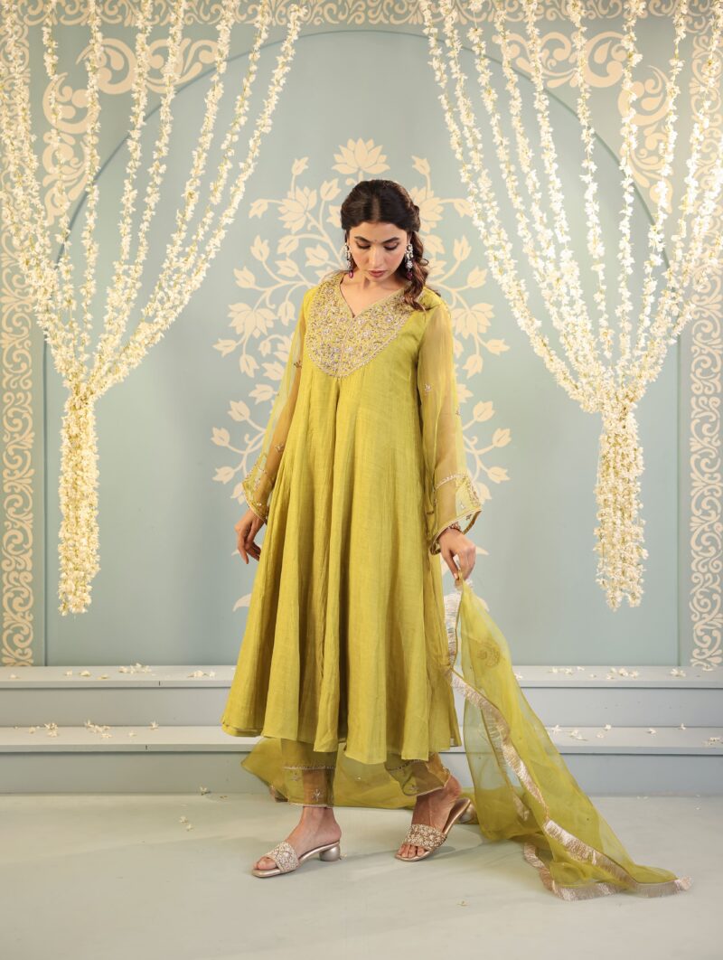Tarini Set Lime green