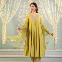 Tarini Set Lime green