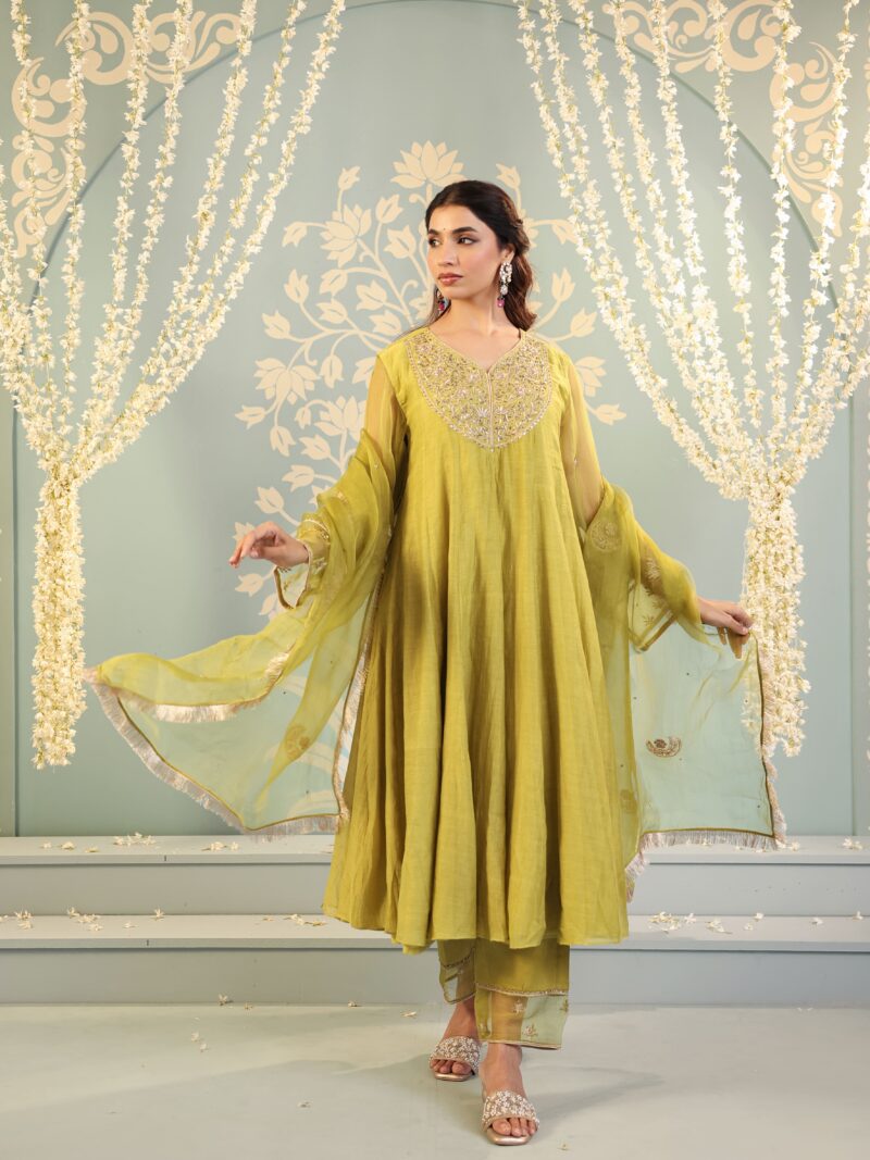 Tarini Set Lime green