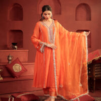 Kamal Diya Set Burnt Orange