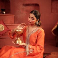 Kamal Diya Set Burnt Orange