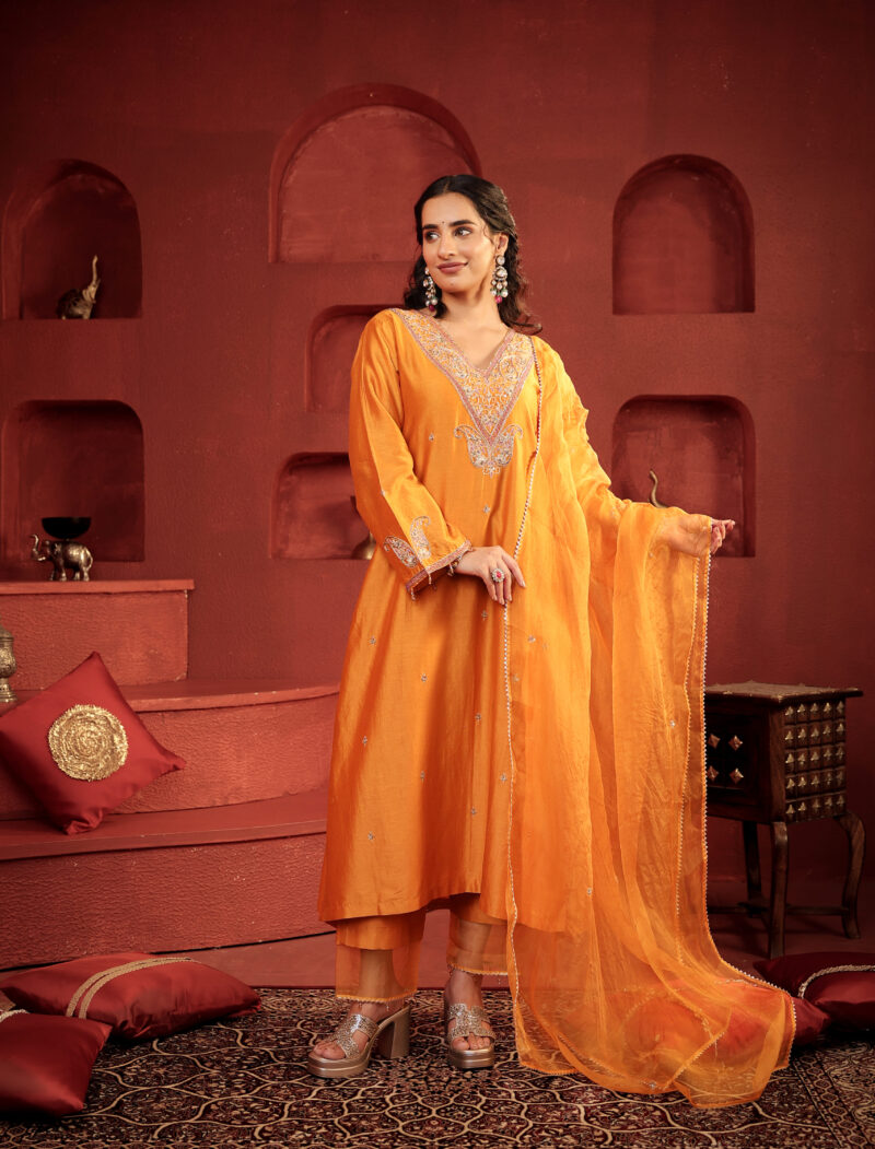 Padma Set sunset mustard