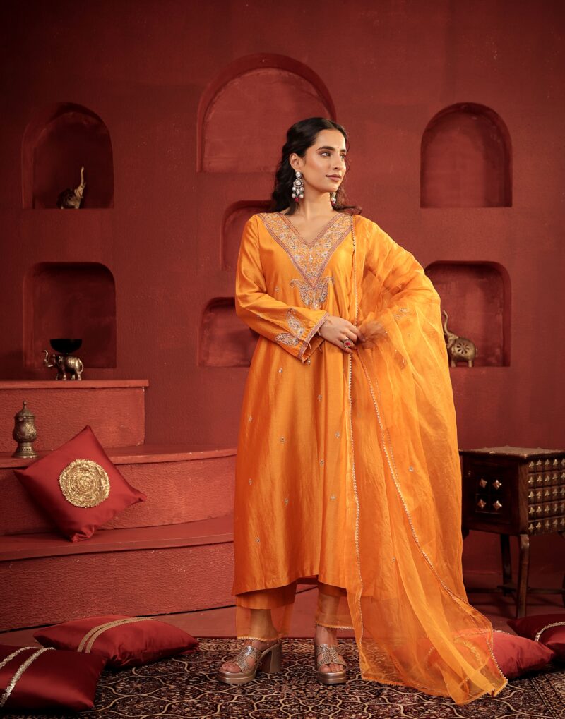 Padma Set sunset mustard