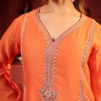 Kamal Ritu Set Burnt orange